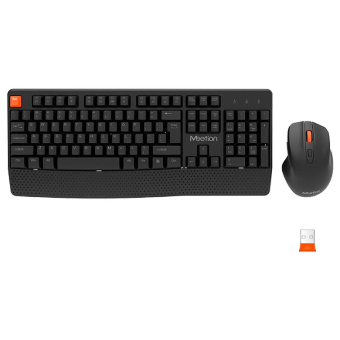 Клавіатура бездротова + миша MeeTion MT-C4130 Black