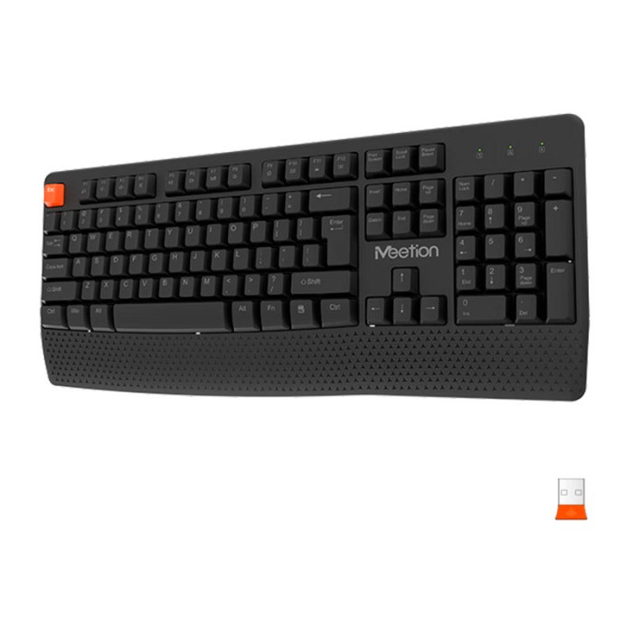 Клавіатура бездротова + миша MeeTion MT-C4130 Black