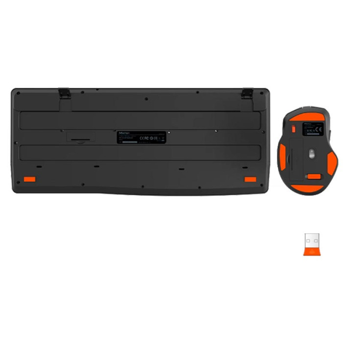 Клавіатура бездротова + миша MeeTion MT-C4130 Black