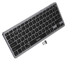 Клавіатура бездротова Hoco GM32 Silver