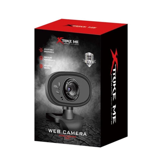 Веб-камера для компьютера XTRIKE ME XPC01 Black