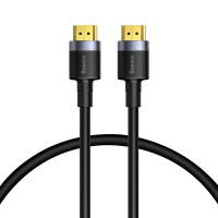 Кабель HDMI BASEUS (CADKLF-E01) 4K/2K/HDMI 2.0, 1m Black