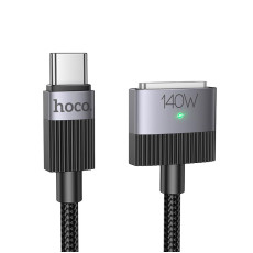 Кабель Hoco Type-C to Mag3 U141 140W 1.8m Black