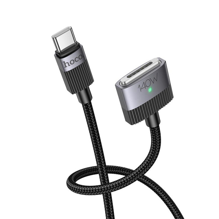 Кабель Hoco Type-C to Mag3 U141 140W 1.8m Black