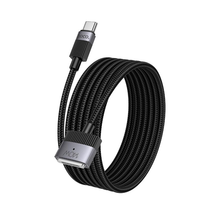 Кабель Hoco Type-C to Mag3 U141 140W 1.8m Black