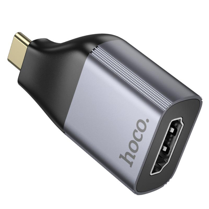 Перехідник Hoco UA33 Type-C to HDTV Silver