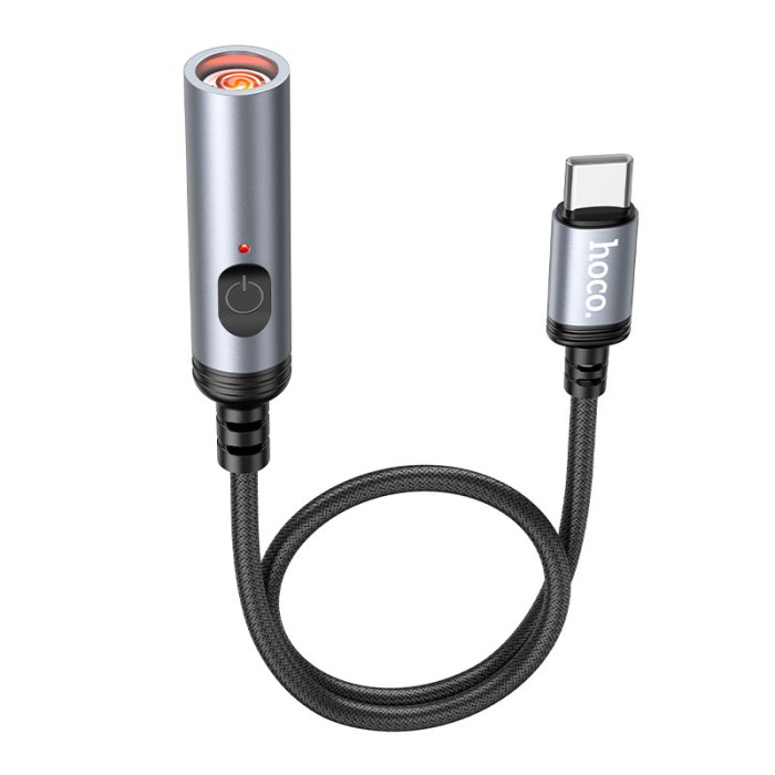 Запальничка Hoco UA30 Type-C UA30 Silver