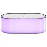 Бездротова зарядка з нічником Proove Multicolor Glow 15W White