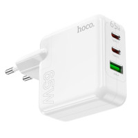 Мережевий зарядний пристрій Hoco C115A 65W White