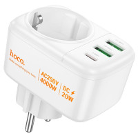 Мережевий зарядний пристрій Hoco AC26 20W White