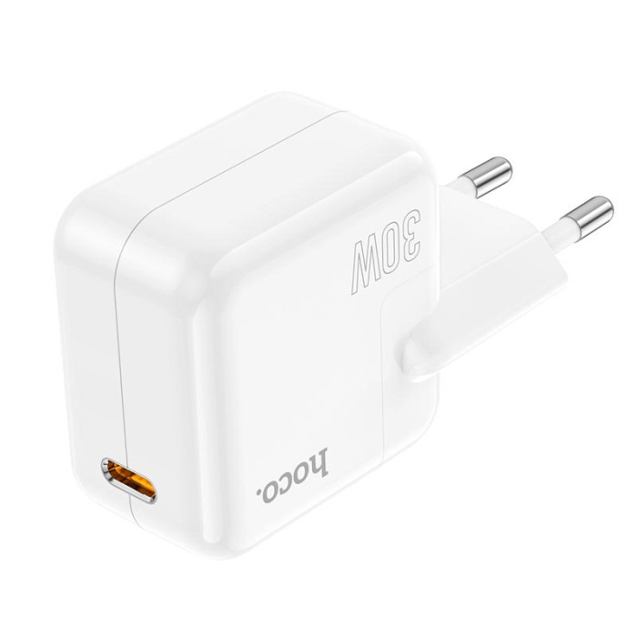 Сетевое зарядное устройство Hoco C112A 30W White