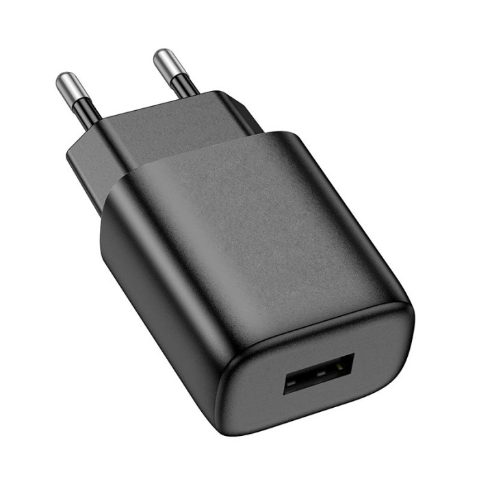 Мережевий зарядний пристрій Hoco C134A 12W Black