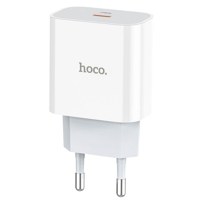 Сетевое зарядное устройство Hoco C76A Plus 20W White
