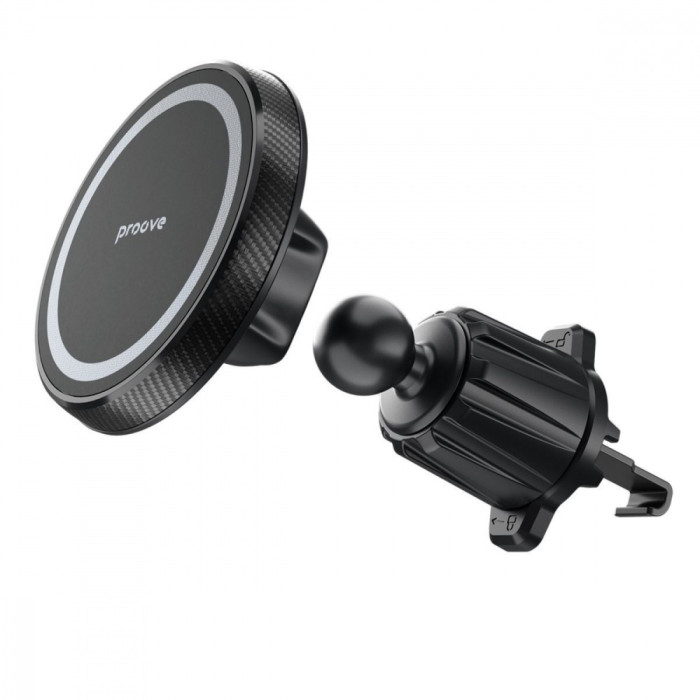 Автомобільний тримач Proove Carbon Magnetic Black