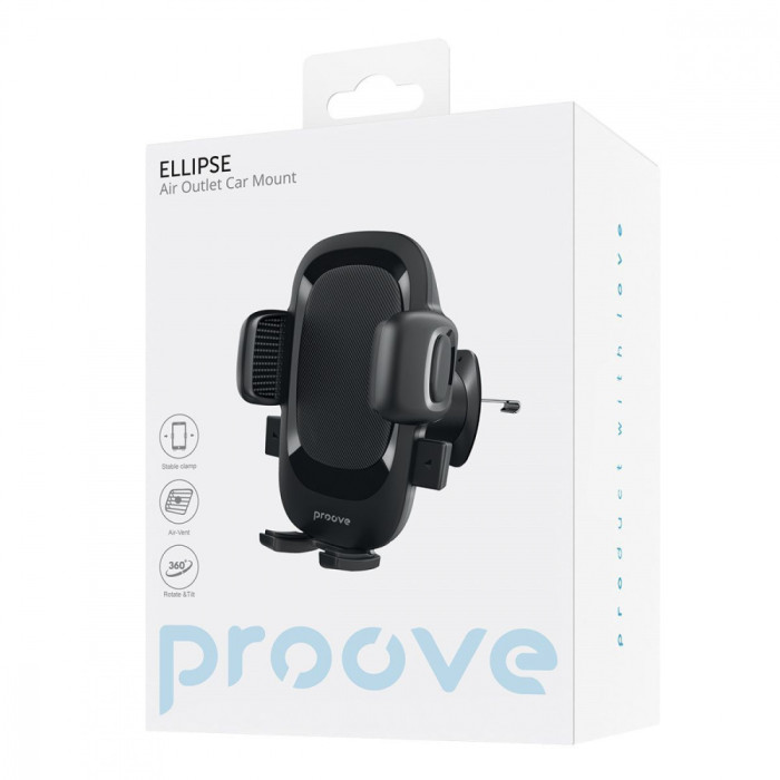 Автомобільний тримач Proove Ellipse Black