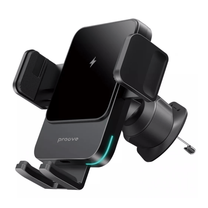 Автомобільний тримач з бездротовою зарядкою Proove Sonic 15W Black