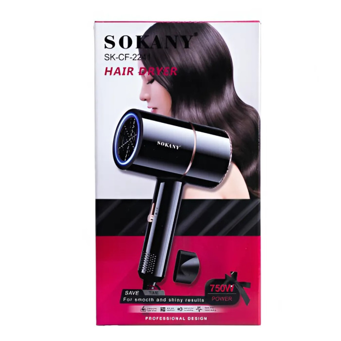 Фен для волосся Sokany SK-CF-2241 750W Black