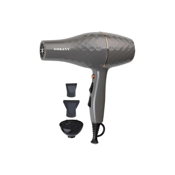 Фен для волосся Sokany SK-2224 3300W Gray