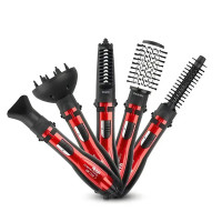 Фен-щітка для волосся 5 в 1 RAF R.416 1200W Red