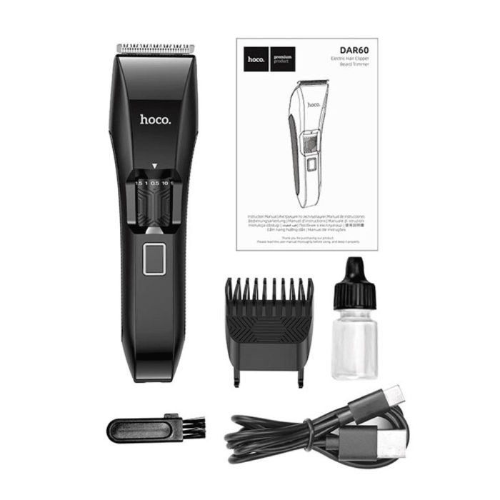 Машинка для стрижки волосся HOCO DAR60 Black