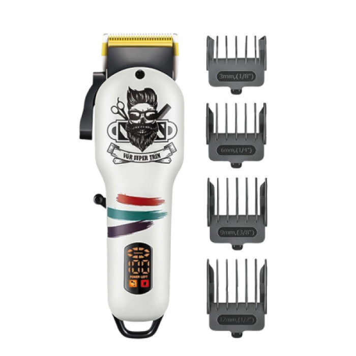 Машинка для стрижки волосся VGR V-699 White