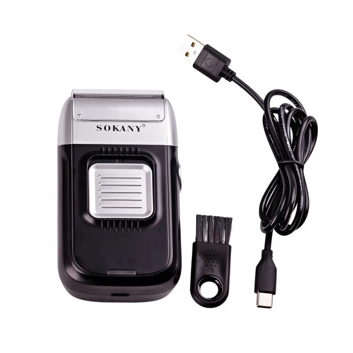 Електробритва для сухого гоління Sokany SK-385 Black