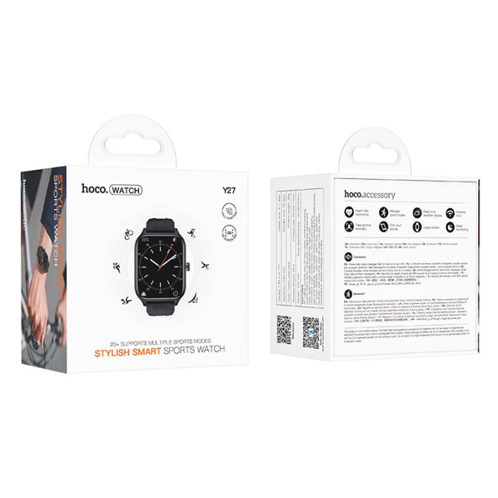 Смарт-часы Hoco Y27 Black