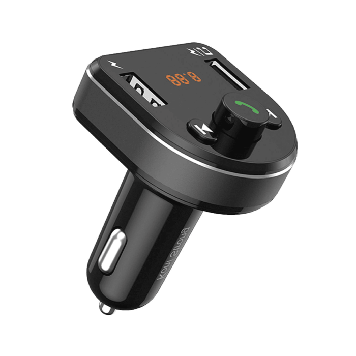 FM модулятор Koni Strong KS1 BT4.2 2USB / 3.1A, Black