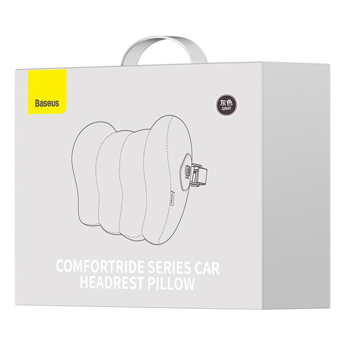 Автомобильная подушка на подголовник Baseus Comfort Ride Grey