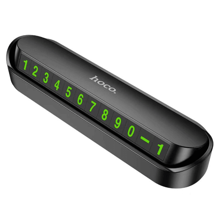 Визитка на панель автомобиля HOCO DPH01 Black