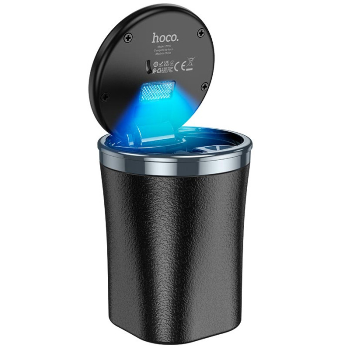 Попільничка для автомобіля HOCO ZP10 Black