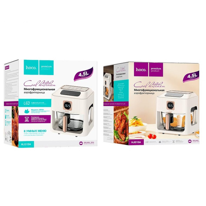 Мультипечь HOCO HJD15A 1000W на 4.5 л Beige