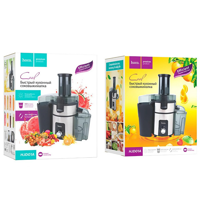 Соковитискач відцентровий HOCO HJD01A 400W Grey