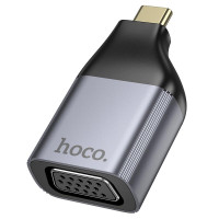 Перехідник Hoco UA34 Type-C to VGA Grey