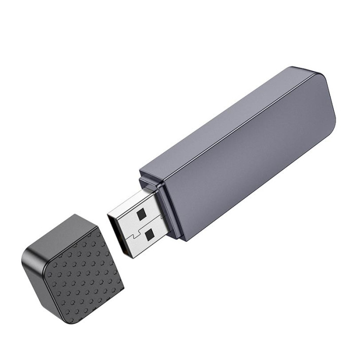 Перехідник Hoco HB45 Grey