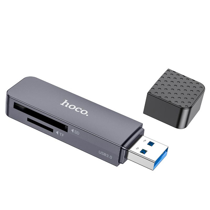 Перехідник Hoco HB45 Grey