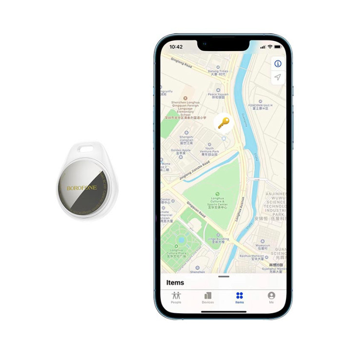 Поисковый трекер Borofone BC100 IOS White