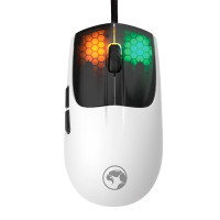Дротова миша ігрова MARVO M727 White