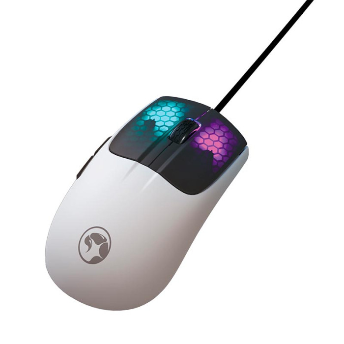 Проводная мышь игровая MARVO M727 White