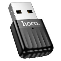 Адаптер WiFi Hoco HI33 / WiFi5 / 2.4G / 5G / 650Мбіт/с , Black