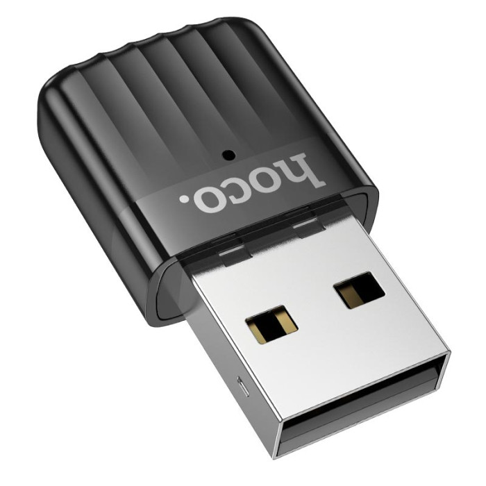 Адаптер WiFi Hoco HI33 / WiFi5 / 2.4G / 5G / 650Мбит/с, Black