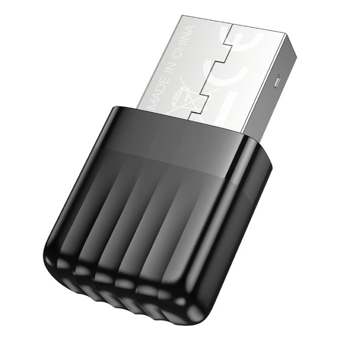 Адаптер WiFi Hoco HI33 / WiFi5 / 2.4G / 5G / 650Мбит/с, Black