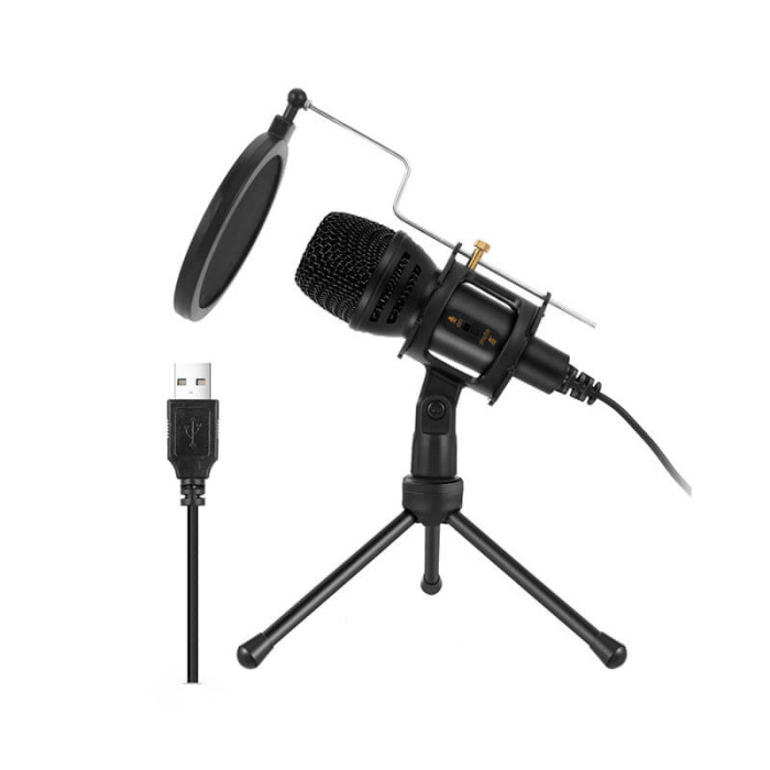 Студійний мікрофон Yanmai SF-777 Black
