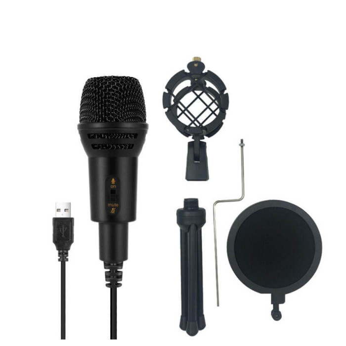 Студійний мікрофон Yanmai SF-777 Black