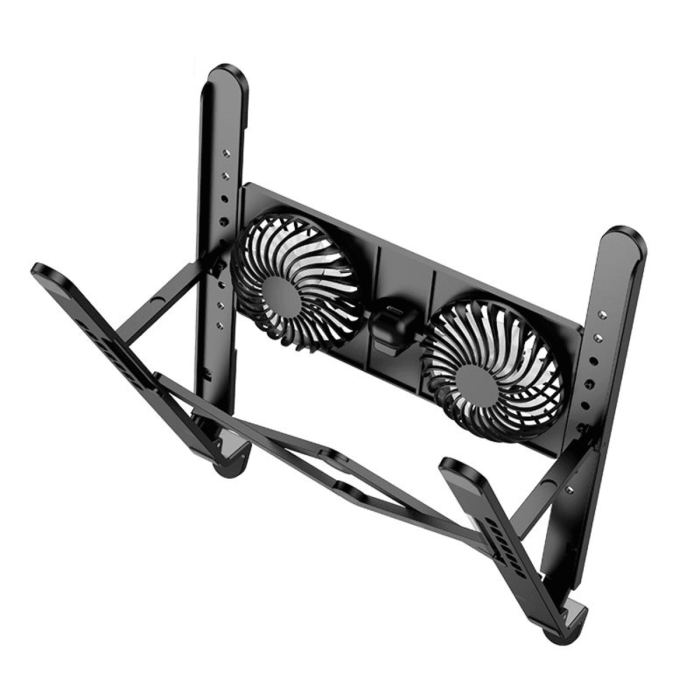 Підставка під ноутбук HOCO DH17 17.3'', RGB, Black