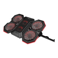 Підставка під ноутбук MARVO FN-41 17.3'', RGB, Black