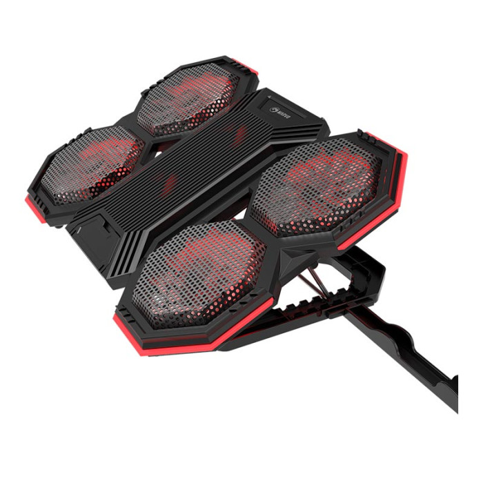 Підставка під ноутбук MARVO FN-41 17.3'', RGB, Black