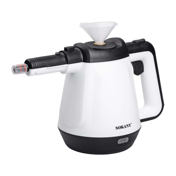 Пароочисник з насадками SOKANY SK-11047 360мл 2000W White