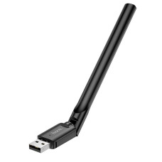 Адаптер WiFi Hoco HI32 / WiFi4 / 2.4G / 150Мбіт/с , Black