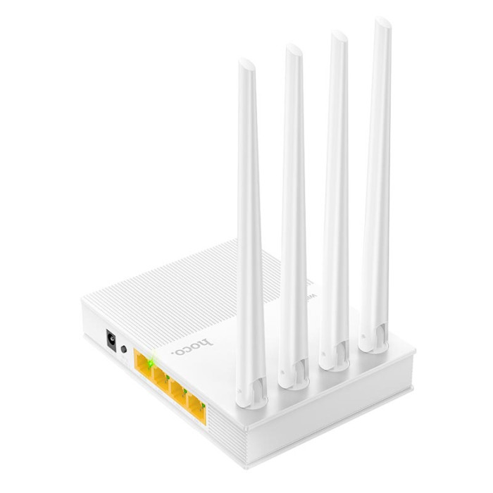 Маршрутизатор інтернет WiFi 5 HOCO HI31 White